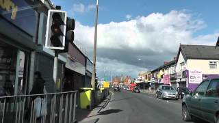 Driving Along Orrell Lane Walton Vale Warbreck Moor amp Caldy Road Liverpool UK 15th April 2012 [upl. by Waiter]