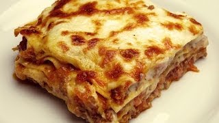 Recette de Lasagne à la bolognaise [upl. by Nylinej831]