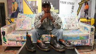 Dr Martens Made In England Collection Rundown With Creative Director Darren McKoy [upl. by Kcinomod]