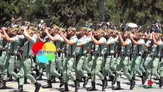 Desfile del día de las Fuerzas Armadas en Granada 362023 [upl. by Mendez647]