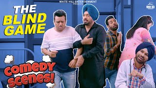 The Blind Game  Jaswinder Bhalla Binnu DhillonGurpreet GhuggiKaramjit AnmolHarby  Comedy Video [upl. by Carmita]