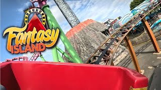 RHOMBUS ROCKET  On Ride POV Fantasy Island Ingoldmells 2024 [upl. by Aerol]