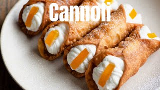 HOMEMADE SICILIAN CANNOLI SHELLS AND FILLING [upl. by Eart179]