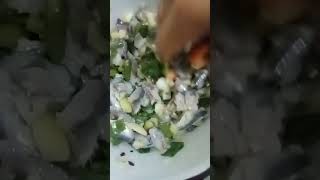 kinilaw raw fish salad asmr pinoyfood yummy satisfying trending ytshorts [upl. by Nich757]