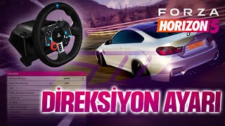 Forza Horizon 5 Logitech G29 Direksiyon Ayarları [upl. by Meensat79]