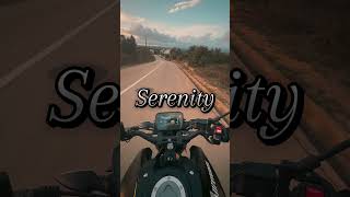 Every turn a moment of serenity ride motorcycle serenity bike yamaha aesthetic shorts [upl. by Nylekcaj]