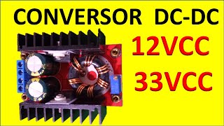 CONVERSOR DC DC variable de 12v a 30v esto esta muy interesante [upl. by Dorn]