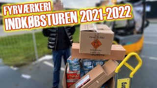 Fyrværkeri Indkøbsturen 20212022  bombe Elias STYLE [upl. by Schatz971]