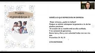 Madres Cristianas Emprendedoras II [upl. by Nelyaw367]