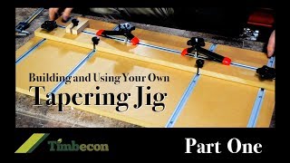 Building and Using Your Own Tapering Jig  Part One [upl. by Reginnej]