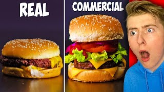 Food In Commercials Vs Food In Real Life [upl. by Irahc]