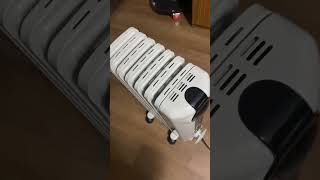 Need some extra heat Get this this DeLonghi Radiator Heater delonghi winter2024 [upl. by Petrine278]