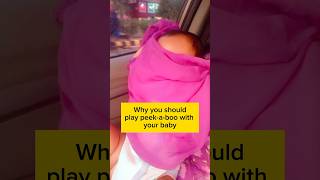 How peekaboo helps in the development of your baby 👶 baby yshorts shorts shortsviral [upl. by Assillim]