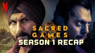 Sacred Games Season 1 amp 2 Trailer  American Reaction [upl. by Lozar]