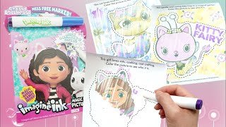 Coloring Gabbys Dollhouse Imagine Ink Coloring Book [upl. by Chuch]