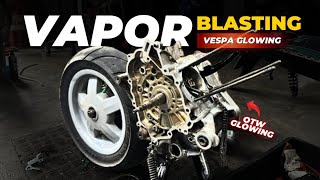 VAPOR BLASTING VESPA MATIC BIAR MAKIN GLOWING SEADA ADANYA [upl. by Fan]