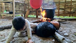 Harvest giant cassava to sell and take care of vegetable garden  Duyen daily life [upl. by Scurlock869]