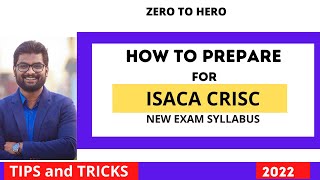 How to Prepare for ISACA CRISC Exam 2022 [upl. by Noelani542]