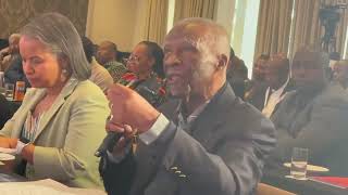 Former South African President Thabo Mbeki speaks on the AU Commission chairpersons role [upl. by Aremihc]