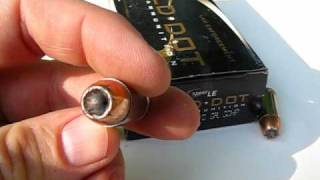 Ammo Test 45 ACP  200 Gr P Gold Dot [upl. by Gwenora]