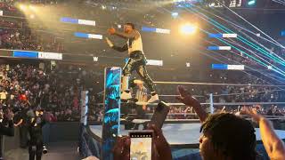 Jey Uso entrance  Smackdown Washington DC dark match [upl. by Yerhcaz]