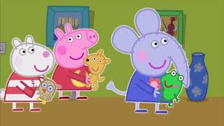 Peppa pig pyjama finger family nursery rhymes lyrics [upl. by Kile]