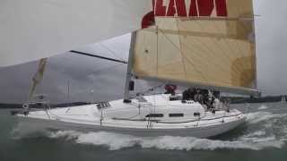 How to avoid and get out of a broach when sailing downwind [upl. by Enoob]