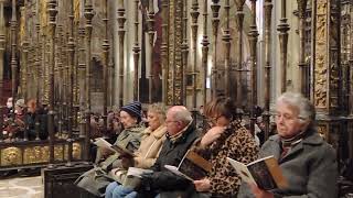 Mozarabic Liturgy Feast of San Ildefonso Patron of Toledo Spain [upl. by Alekehs]