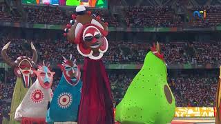 AFCON opening ceremony 2024 football sports africa viral [upl. by Dagney799]