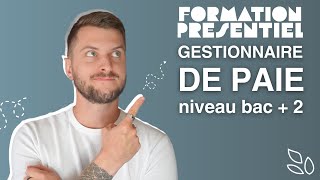 Formation en présentiel  Gestionnaire de paie [upl. by Sokil]