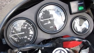 Yamaha FZR 400 acceleration [upl. by Grodin896]