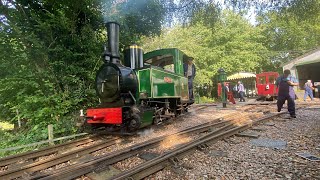 Bredgar amp Wormshill Light Railway September Open day Tractor day [upl. by Daugherty]