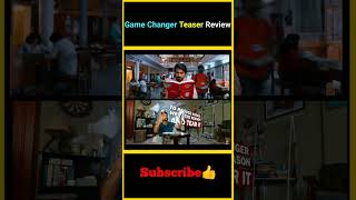 Game Changer Teaser Review and Reaction  gamechanger ramcharan factsmaava [upl. by Gregorius]