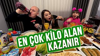 EN ÇOK KİLO ALAN KAZANIR  İFTAR VLOG [upl. by Charyl]