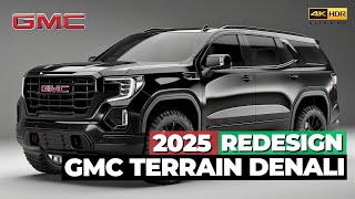 2025 GMC Terrain Denali Redesign Everything We Know So Far [upl. by Arries]