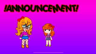 Yea… announcement [upl. by Eruza]