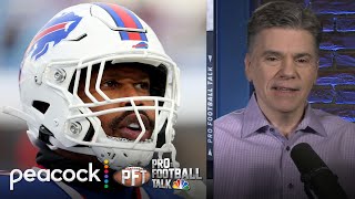 How Buffalo Bills freed up over 37 million in cap space  Pro Football Talk  NFL on NBC [upl. by Ahsyen]