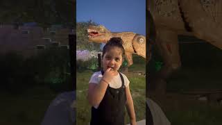 Oh Ho Kitna Bada Dinosaur Hai🤯 Ap Log Zaroor Ana Yaha ytshorts dinosaurpark [upl. by Ynottirb]