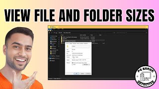 How To View File And Folder Sizes In Windows 10 [upl. by Nolyaj485]