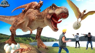 The Best Movies Dinosaur Rexy 2023 Full T Rex Chase Jurassic Park [upl. by Orban988]