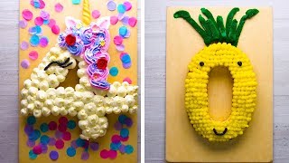 Countdown with Cakes Easy Cutting Hacks for Cool Number Cakes  Cake Design Hacks by So Yummy [upl. by Coppock547]