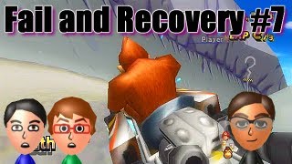 Mario Kart Wii  Fail and Recovery 7  Its on like Donkey Kong ft Colton [upl. by Rika]