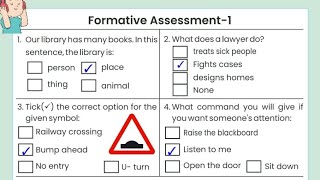 Formative assessment 1 class 8 English prakhar workbook [upl. by Dlarrej175]