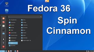 Fedora 36 Cinnamon Um dos Spins sabores oficiais do Fedora [upl. by Sevart70]