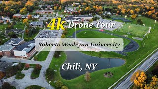 Roberts Wesleyan University • 4k Drone Tour [upl. by Cormac]