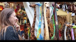 Kieler Woche 2016  Giraffen tragen blaugelb [upl. by Yemac562]