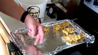 How To Reheat KFC Chicken Tenders  My Way [upl. by Anirad]