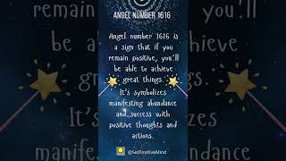 Angel Number 1616 manifestation angelnumberfrequency affirmations 1111universe astrologyfacts [upl. by Konstanze41]