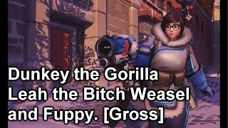 Dunkey the Gorilla Leah the Bitch Weasel and Fluppy [upl. by Harriot825]