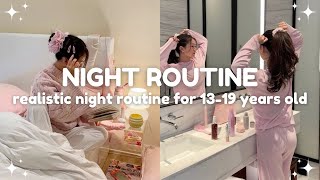 guide to a realistic night routine for teens ☁️💫 night routine tips [upl. by Stewardson]